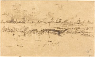 Zaandam de James Abbott McNeill Whistler