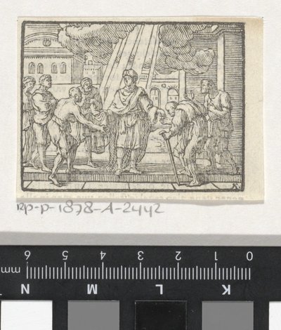 Cristo sana a los enfermos de Jan Lauwryn Krafft (I)