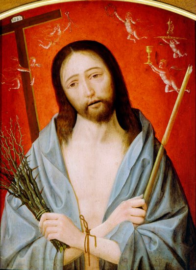 El Hombre de Dolores, c. 1520 de Jan Mostaert