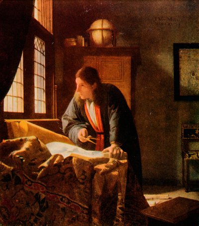 El Geógrafo, 1669, 1911 de Jan Vermeer van Delft