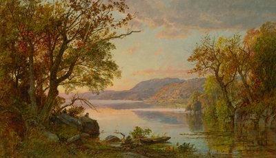 Un vistazo al lago Greenwood de Jasper Francis Cropsey