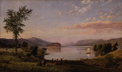 Greenwood Lake, Nueva Jersey de Jasper Francis Cropsey