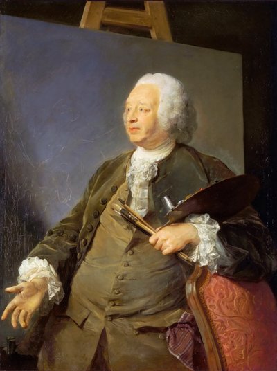 Retrato de Jean-Baptiste Oudry de Jean Baptiste Perronneau