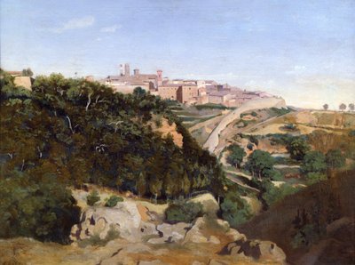 Volterra de Jean Baptiste Camille Corot