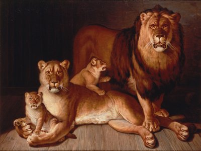 Orgullo de Leones de Jean Baptiste Huet