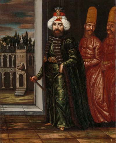 Sultán Ahmed III, c.1727-30 de Jean Baptiste Vanmour