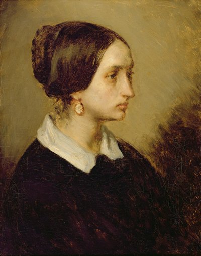 Retrato de Madame Ono, 1844 de Jean Francois Millet