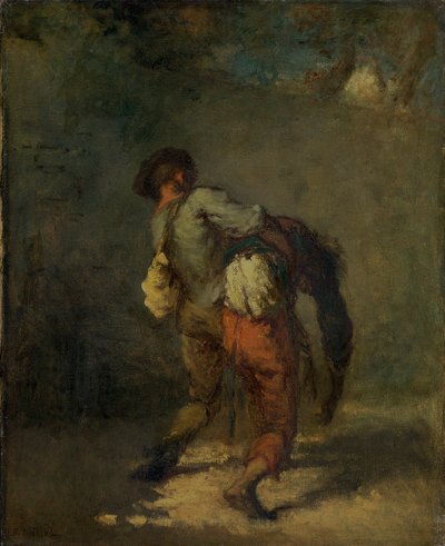 El buen samaritano, 1846 de Jean Francois Millet