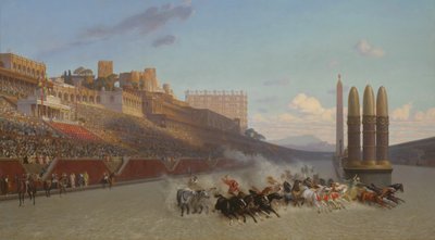 Carrera de carros de Jean Leon Gerome