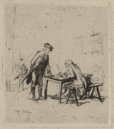 Sin Título de Jean Louis Ernest Meissonier