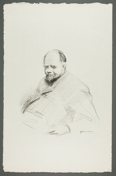 Retrato de Vollard, sentado de Jean Louis Forain