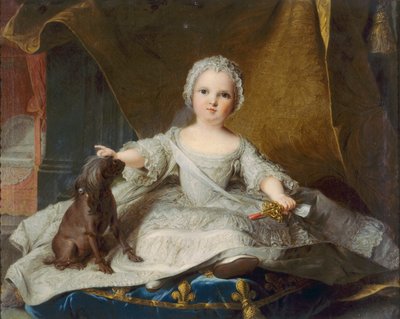 Marie Zephirine de Francia de Jean Marc Nattier