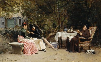 La reprimenda de Jehan Georges Vibert