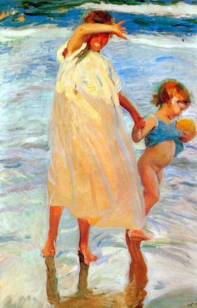 Las dos hermanas, 1909 de Joaquín Sorolla