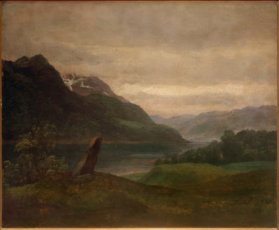 Paisaje noruego de Johan Christian Dahl