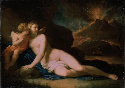 Venus y Cupido de Johann Friedrich August Tischbein