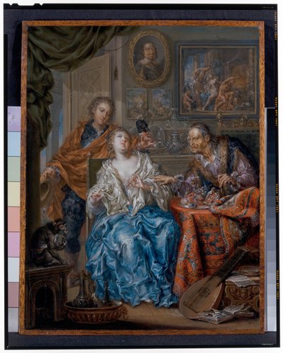 Alegorías del amor de Johann Georg Platzer