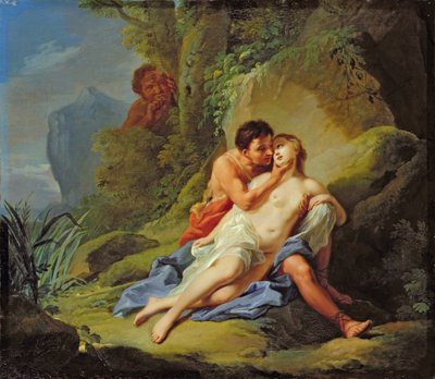 Acis y Galatea, 1758 de Johann Heinrich Tischbein