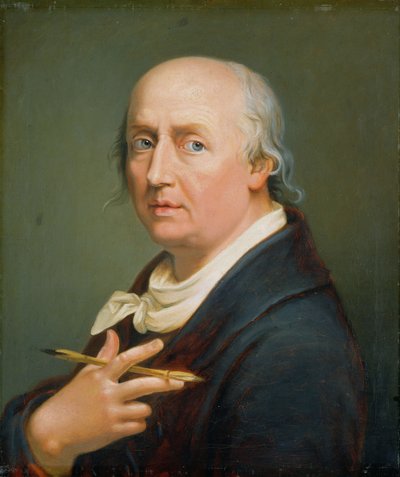 Autorretrato de Johann Heinrich Wilhelm Tischbein