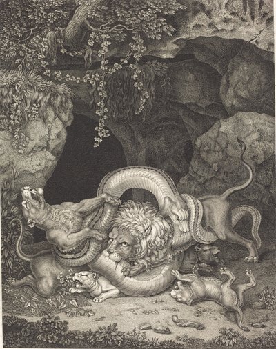 El Animal Laocoonte de Johann Heinrich Wilhelm Tischbein