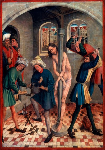 La Flagelación de Cristo, antes de 1457 de Johann Koerbecke