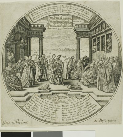 La boda veneciana de Johann Theodor de Bry