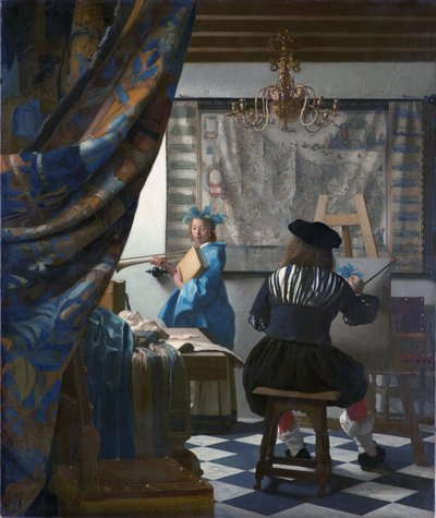 El arte de pintar de Johannes Vermeer