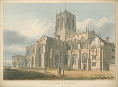 Dorset - Iglesia de Sherborne, 1802 de John Buckler