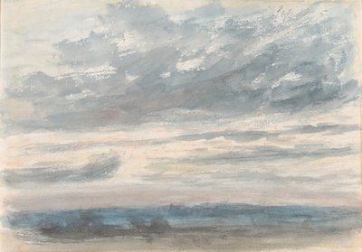 Estudio de nubes, 1830-35 de John Constable