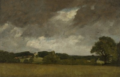 Malvern Hall desde el suroeste de John Constable