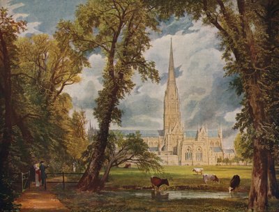 Catedral de Salisbury, 1823, c1915 de John Constable