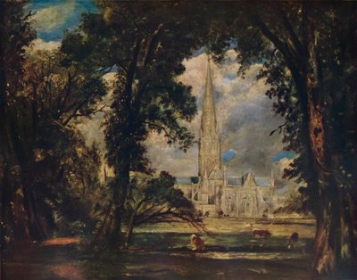 Catedral de Salisbury, c. 1823 de John Constable