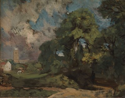 Stoke-by-Nayland, c.1810-11 de John Constable