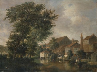 El río Wensum, Norwich de John Crome