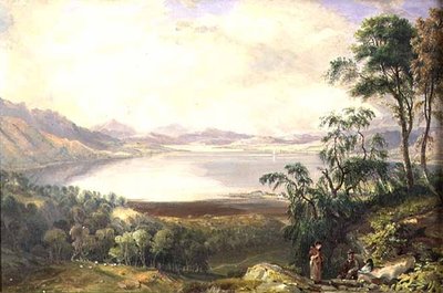 Loch Rannoch desde Bunrannoch de John Fleming