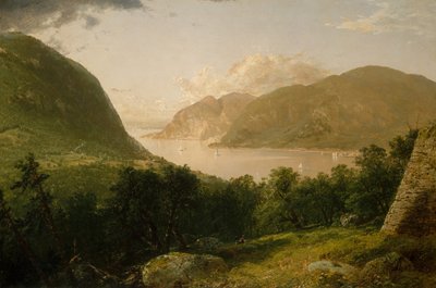 Escena del río Hudson, 1857 de John Frederick Kensett