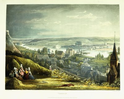 Una vista de Vernon, 1821 de John Gendall