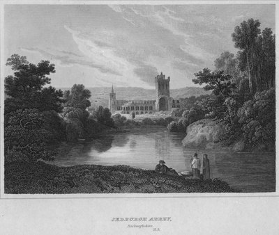 Abadía de Jedburgh, Roxburghshire, 1814 de John Greig