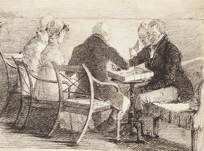 Backgammon, 1808 de John Harden