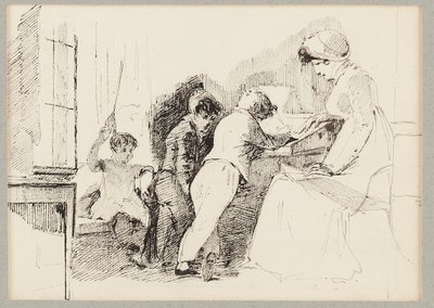 Jessy, Robert, Joseph y Sophie, 1818 de John Harden