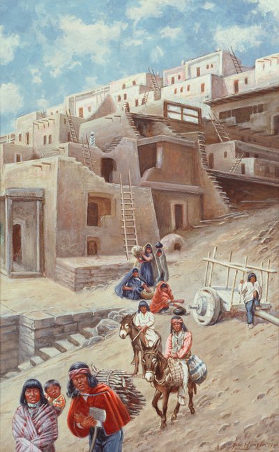 Pueblo Village de John Hauser