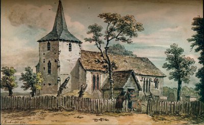 Iglesia de Downe, Kent, 1775 de John Inigo Richards