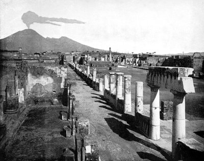 El Foro, Pompeya, Italia, 1893 de John L. Stoddard