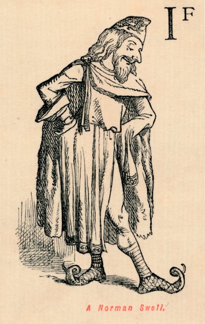 Un dandi normando, c. 1860 de John Leech