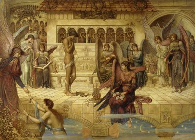 Las Murallas de la Casa de Dios de John Melhuish Strudwick