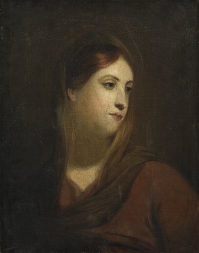 Boceto para una cabeza femenina, c.1800 de John Opie