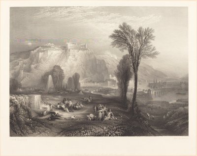 Ehrenbreitstein de John Pye after Joseph Mallord William Turner