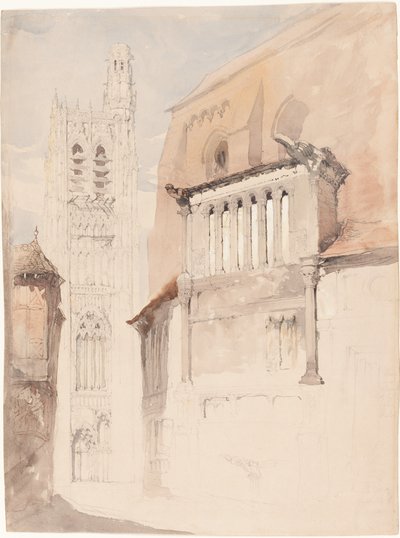 Torre de la catedral de Sens de John Ruskin