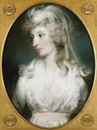 Retrato de Mary Wood, 1794 de John Russell