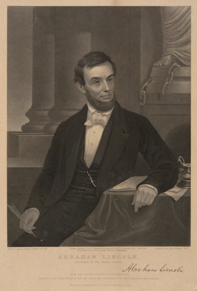 Abraham Lincoln de John Sartain